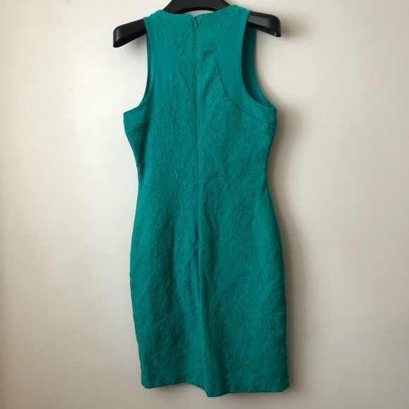 ZARA Green fitted dress - Picture 5 of 6